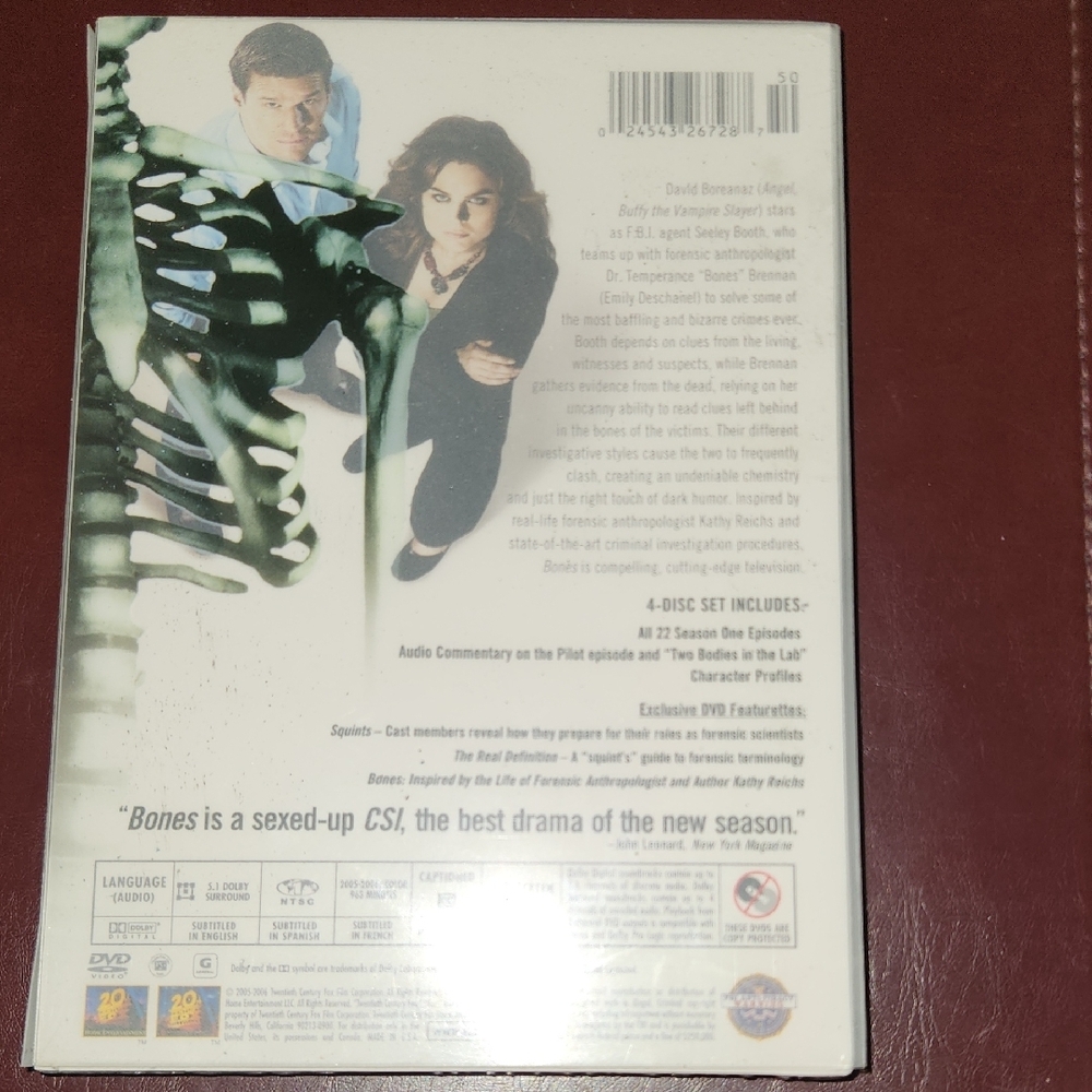 Bones Season One DVD Set - Picture 4 of 6
